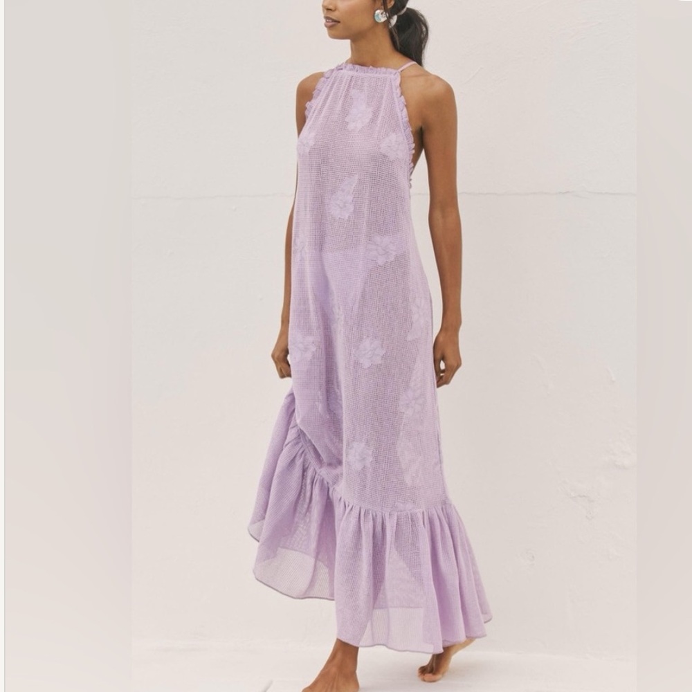 Anthropologie Malika Crochet Maxi dress, XS